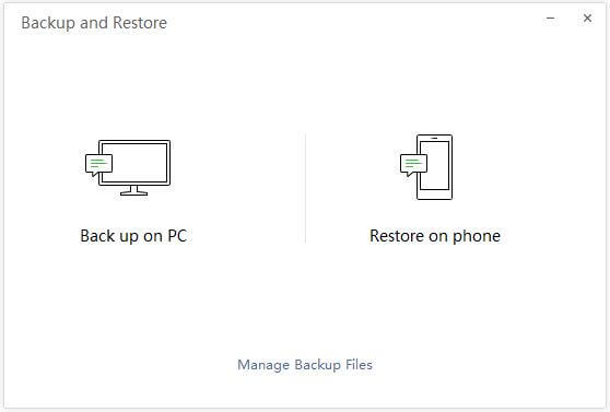 WeChat Restore on Phone