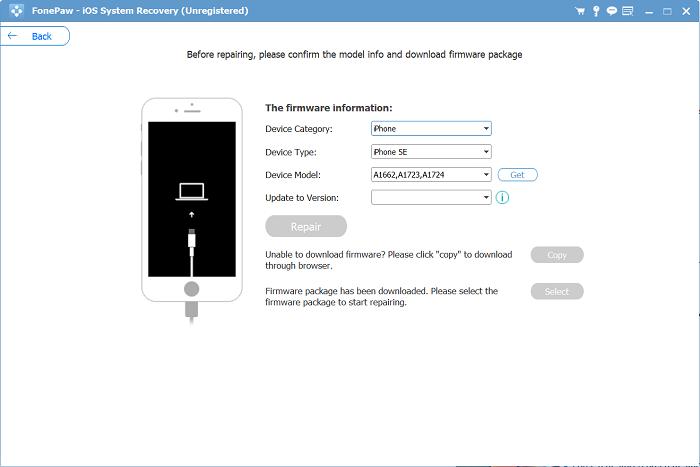 Repair iPhone System Errors