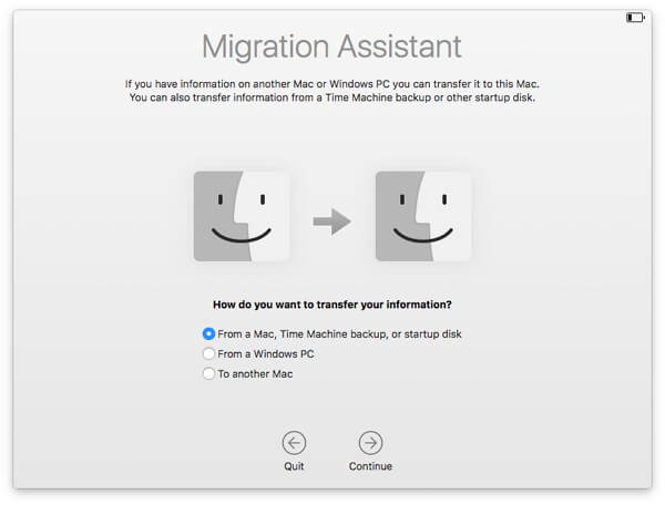 Mac Migration Assistant