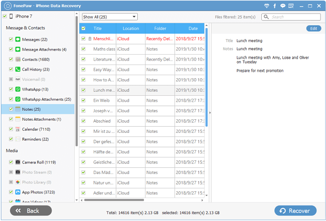 Restore iPad Notes from iCloud Backup