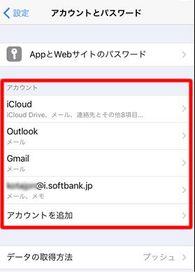 iPhone　Gmail