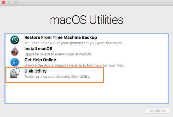 Mac Disk Utility