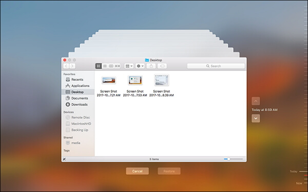 How to Restore from Time Machine