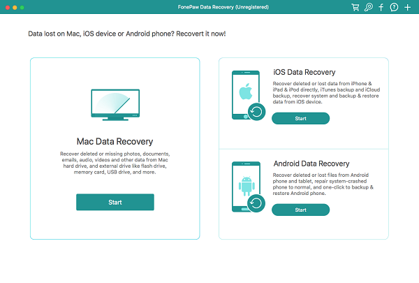 Recuperação de arquivos no Mac