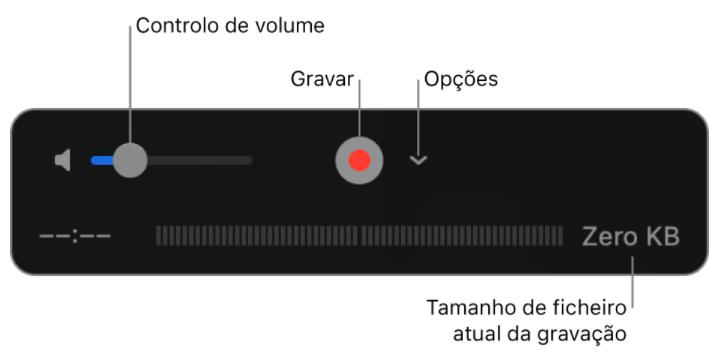 gravação de filmes