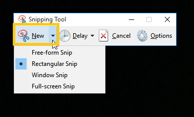 Snipping Tool New