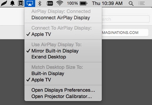 AirPlay Mirroring Mode