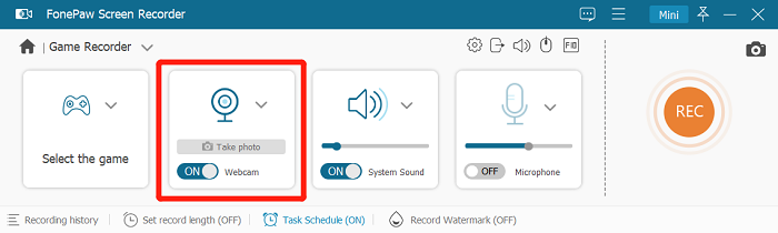 Configura Facecam