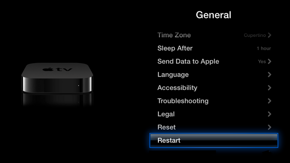 Restart-Apple-TV