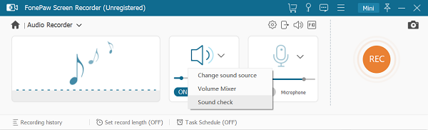 Fonepaw Audio Surface