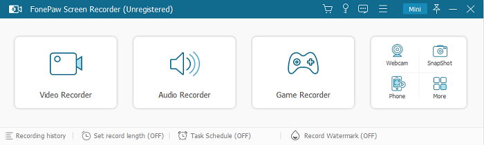 Screen Recorder Homepage