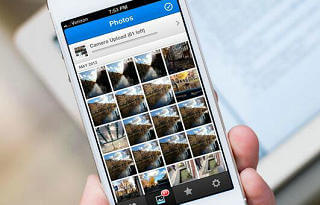 Dropbox in iPhone