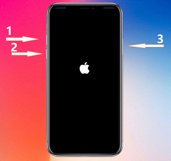 Force Restart iPhone X