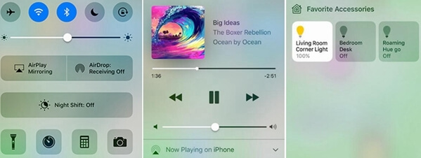 iOS 10 Control Center