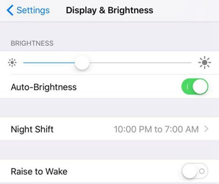 iOS 10 Raise to Wake