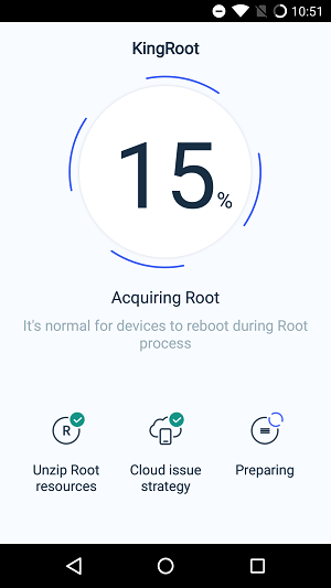 KingRoot Root Successfully