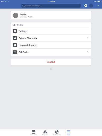 facebook says email is already in use