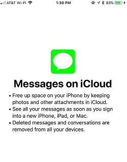 Messages on iCloud