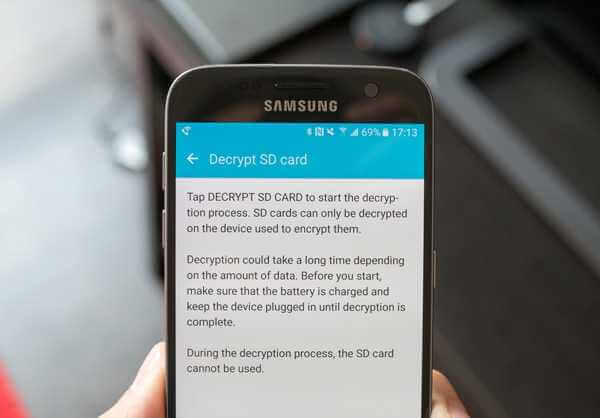 S7 Encrypt SD