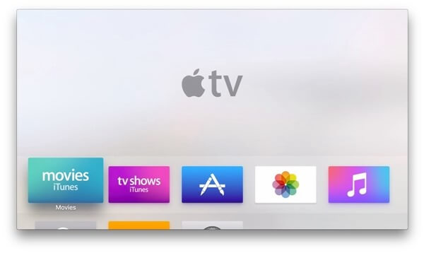 Set up iCloud on Apple TV