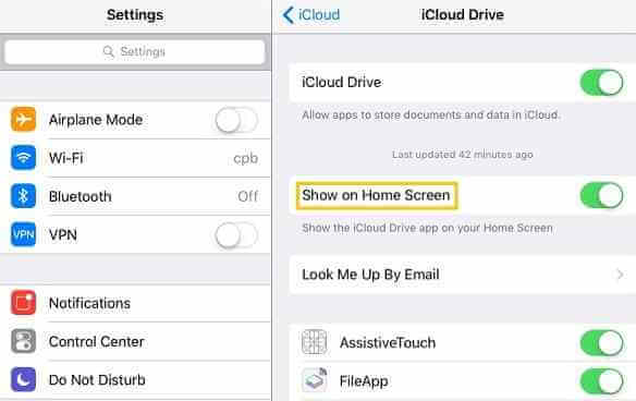 iCloud Drive