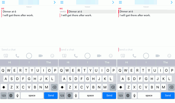 Snapchat Save Messages