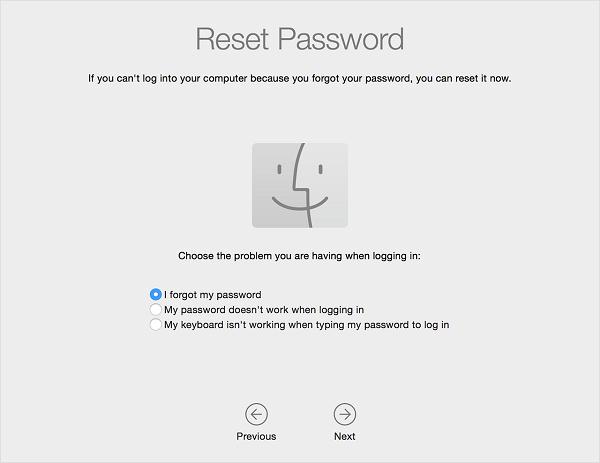 Password Assistant Reset Password