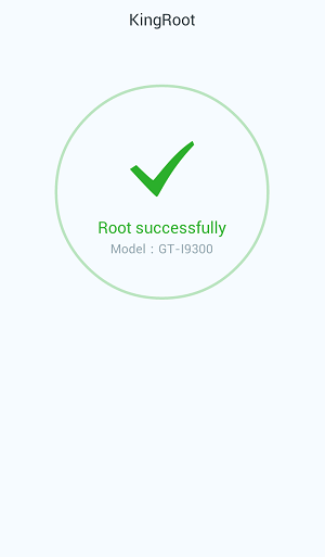 kingroot  root successfully