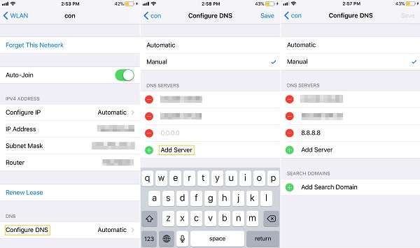 解決 iMessage 無法送達方法