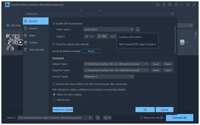 Install AMD Graphic and Driver