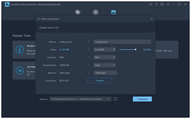 Video Compressor Change Soucr File