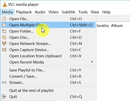 Open Multiple Files