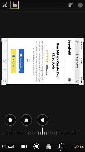 Rotate iPhone Videos on iOS 13