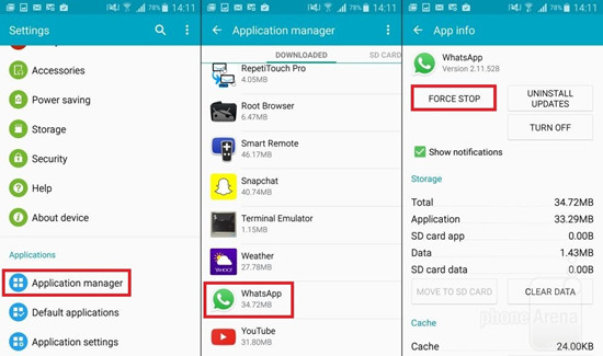 How to Force Stop WhatsApp