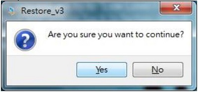 Confirm Restore