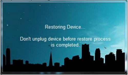 Restoring USB Flash Drive