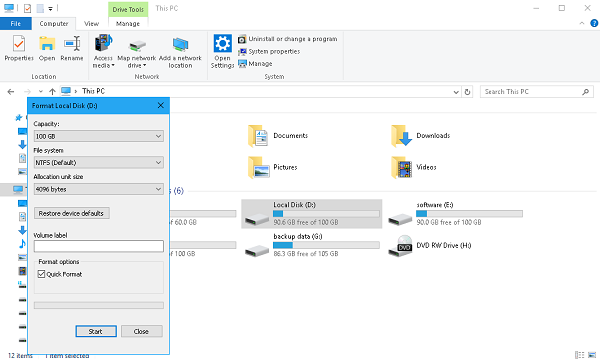 File Explorer