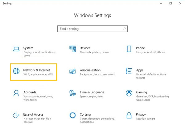 Windows Network and Connection