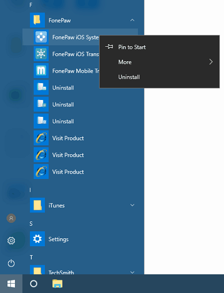 Start Menu