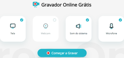 Entrar no Gravador