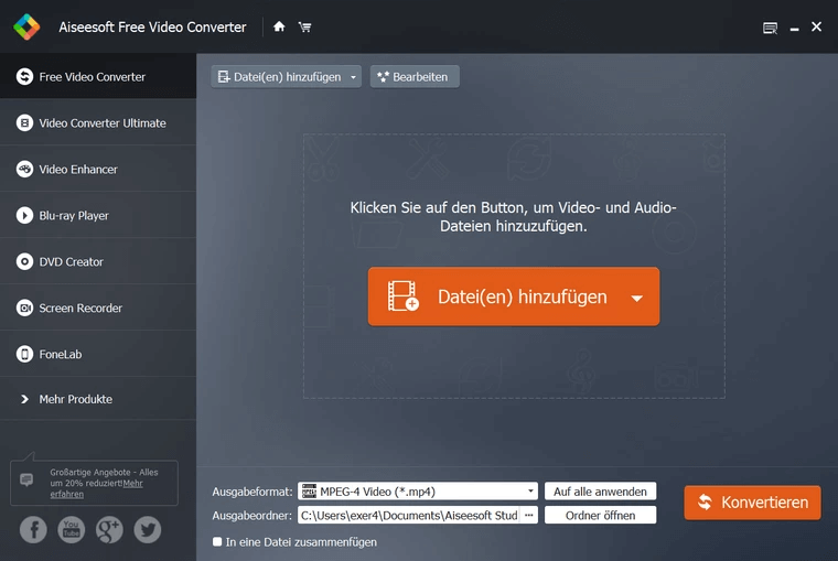 Aiseesoft Free Video Converter