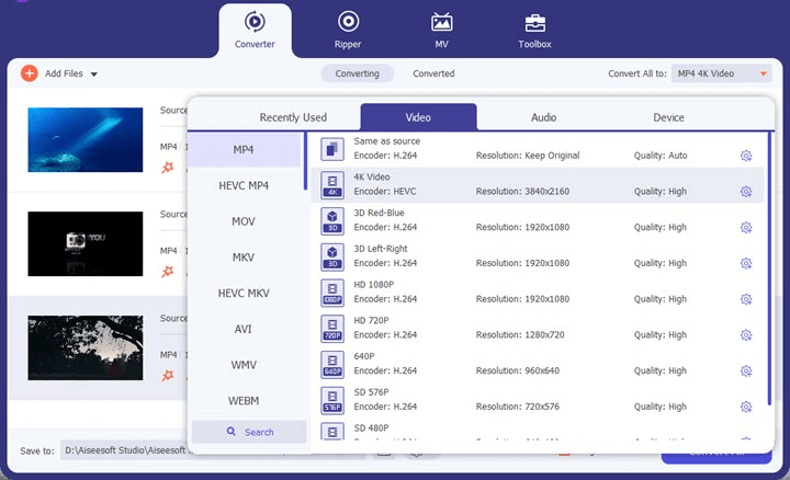 Aiseesoft Video Converter Ultimate