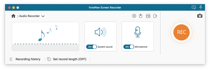 FonePaw Screen Recorder per Mac