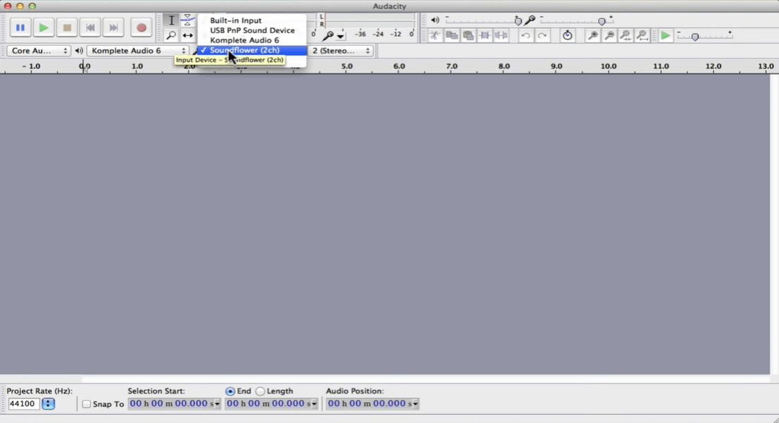 Audio Stream aufnehmen mit Audacity