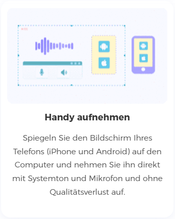 Pluto TV auf Handy aufnehmen