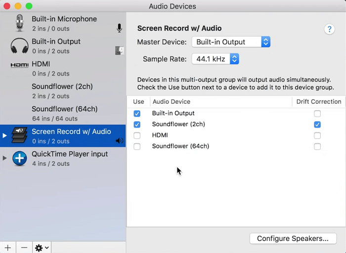 Create A Multi Output Device