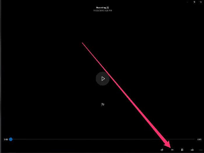 Microsoft Void Recorder에서 녹음된 오디오 편집