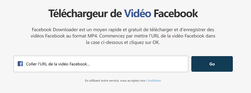 Télécharger la vidéo Facebook