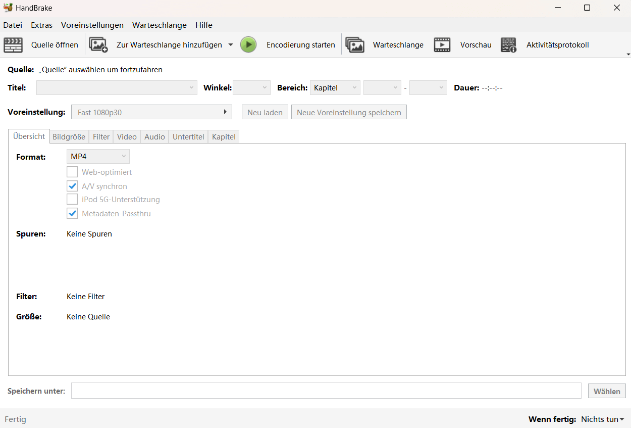 HandBrake Video Converter