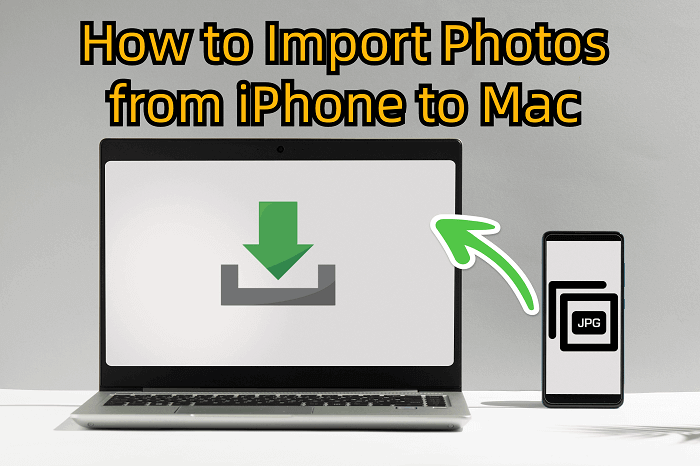 iPhone에서 Mac으로 사진을 가져오는 방법